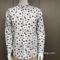 Male TC long sleeve print shirt